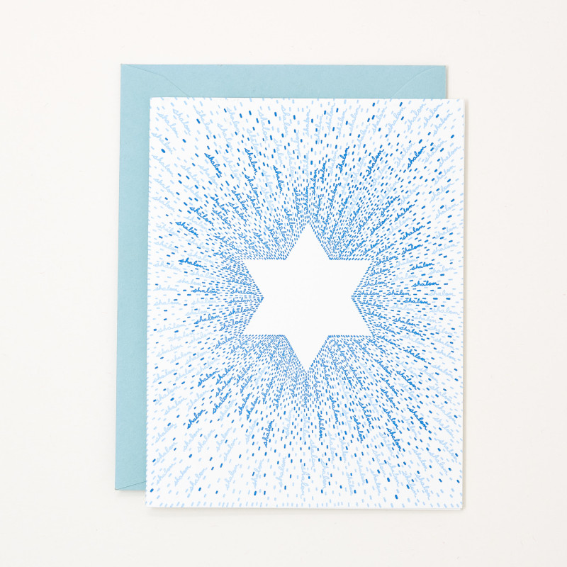Thumbnail for Shalom Star of David Hanukkah